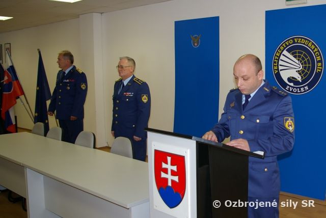 Slávnostný nástup ku Dňu Ozbrojených síl SR