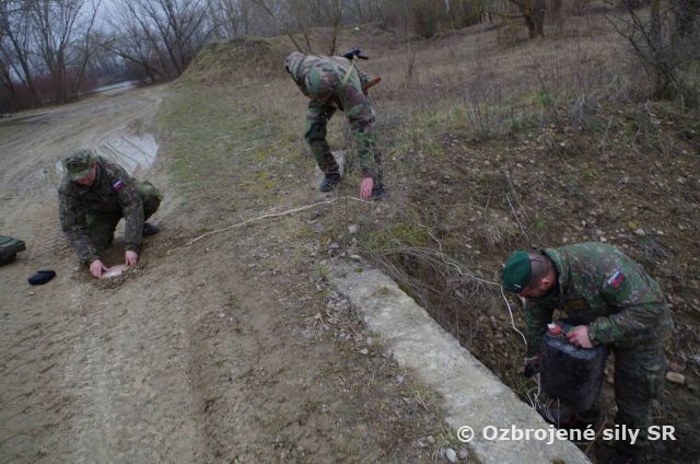 Príprava nitrianskych ženistov na seredskom ženijnom cvičisku Váh