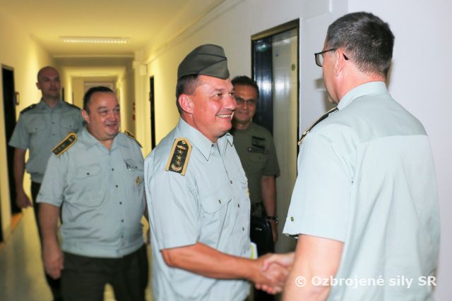Náčelník generálneho štábu na prvej pracovnej návšteve