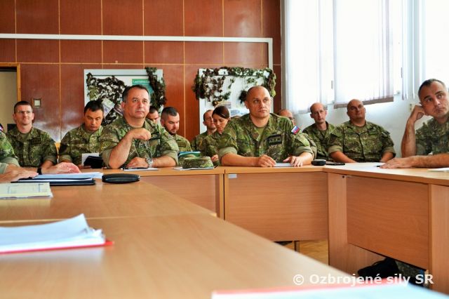 Komplexný štábny nácvik k cvičeniu SLOVAK SHIELD 2018