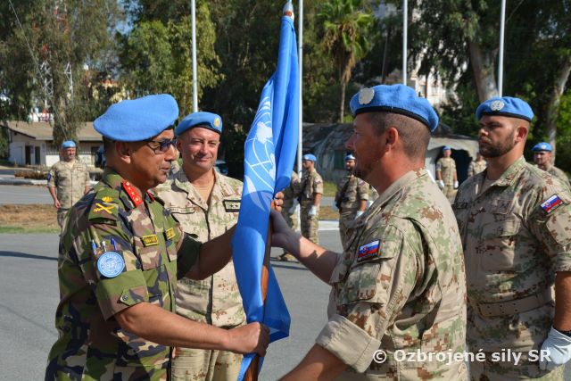Slovenský kontingent má nového veliteľa