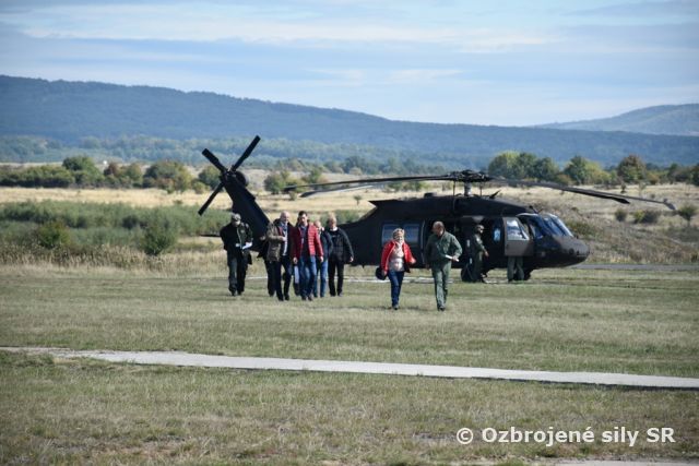 Príslušníci vzdušných síl na cvičení Slovak Shield 2018