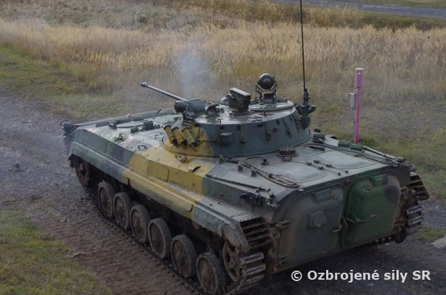 Na Lešti strieľali strelci-operátori BVP- 2 topoľčianskej brigády