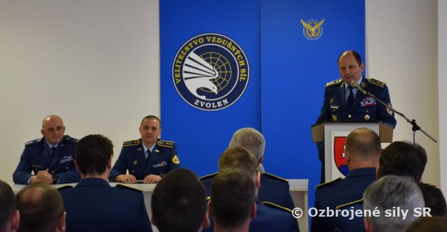 Príslušníci veliteľstva vzdušných síl si pripomenuli vznik Slovenskej republiky 