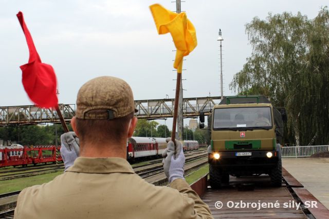 Výcvik v preprave po železnici