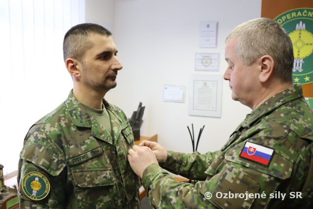 Ocenenie za pôsobenie v asistenčnej misii