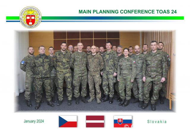 Hlavná plánovacia konferencia k cvičeniu Tobruq Arrows 24