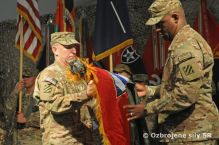 Change of command na Velitežstve RC South v Kandaháre