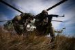 Spoločný výcvik s vrtuľníkom Mi-17