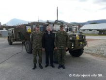Návšteva pridelenca obrany Spolkovej republiky Nemecko