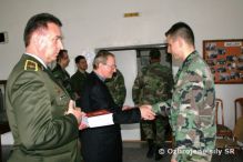 Stretnutie príslušníkov útvaru s predstaviteľmi Ordinariátu Ozbrojených síl a Ozbrojených zborov SR