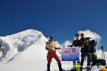Gemersko – malohontský Salamander vystúpil na Mont Blanc