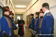 Vojenský biskup – ordinár OS a OZ SR udelil ČS PSR tradičné trojkráľové požehnanie