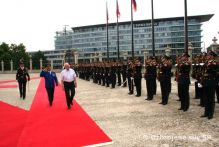 Oficiálna rozlúčka s prezidentom Ivanom Gašparovičom