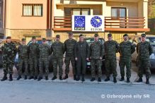 Veliteľ jednotiek EUFOR navštívil slovenské LOTy