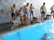 Výcvik z vojensko-praktického plávania prieskumnej čaty