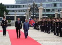 Oficiálna návšteva rakúskeho prezidenta na Slovensku