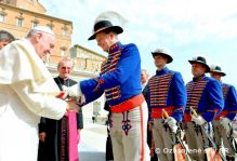 Príslušníci útvaru vzorne reprezentovali SR počas 10. národnej púte OS a OZ SR v Ríme a Vatikáne