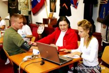 Priestory útvaru sa zmenili na mobilnú transfúznu stanicu