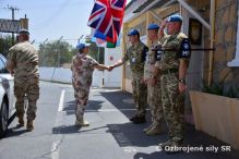 Inšpekcia veliteľky síl UNFICYP