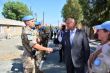 Minister obrany navštívil slovenských vojakov na Cypre