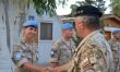 Náčelník generálneho štábu na inšpekcii slovenských vojakov operácie UNFICYP