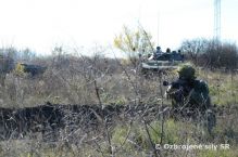Kontrola zladenosti a bojové streľby čiat