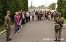 Vykonanie mobilizačného cvičenia 