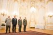 Laureáti Vojenského činu roka 2018 v prezidentskom paláci