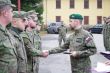 Slávnostný nástup práporu podpory velenia pri príležitosti 30. výročia Nežnej revolúcie