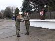 Slávnostný nástup Práporu logistiky Hlohovec pri príležitosti odovzdania a prevzatia funkcie veliteľa Brigády bojového zabezpečenia Trenčín