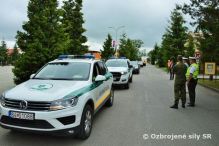 Vojenská polícia zabezpečila sprievod ministra obrany