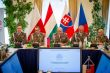 Generál Zmeko na rokovaní náčelníkov generálnych štábov krajín Vyšehradskej štvorky (V4) vo Varšave 2