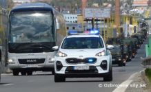 Sprevádzanie vozidiel ozbrojených síl Poľska
