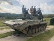 Streľby strelcov operátorov BVP-2 1. mechanizovanej brigády