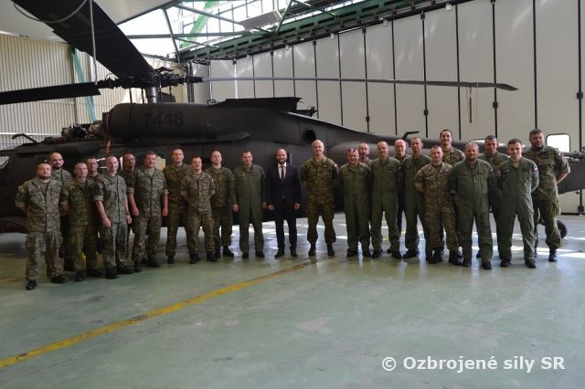 Návšteva ministra obrany Jaroslava Naďa v 51. krídle Prešov 