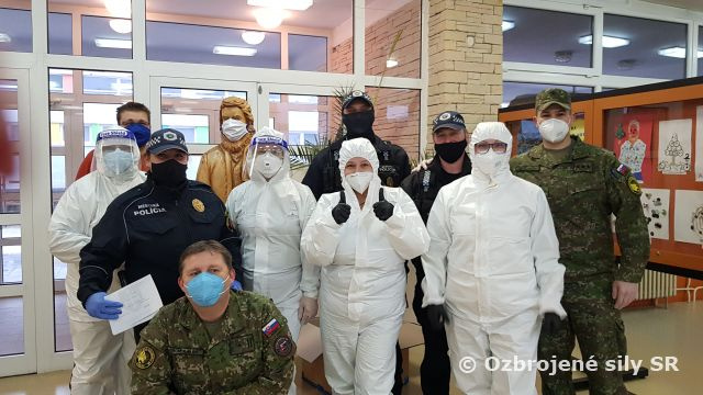 Vojaci opäť pomáhajú pri testovaní