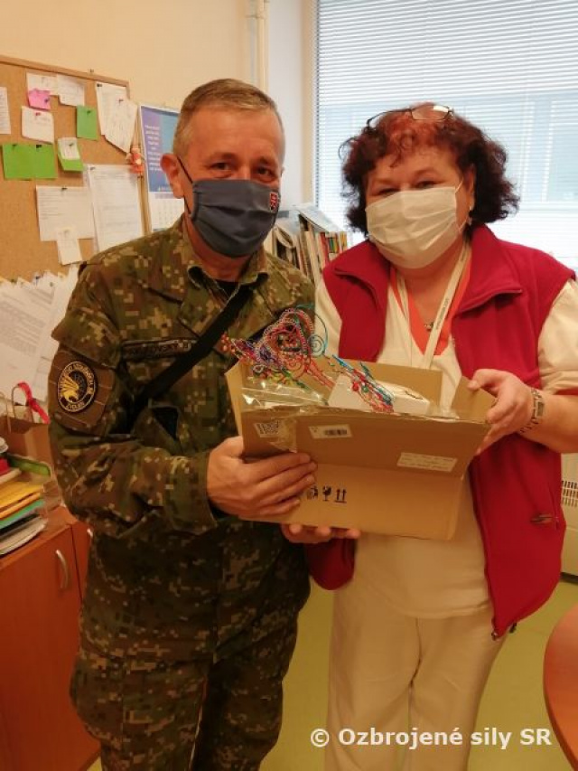 Príslušníci Veliteľstva vzdušných síl opäť pomáhali deťom