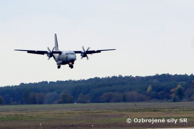 Druhé dopravné lietadlo C-27J Spartan v Kuchyni
