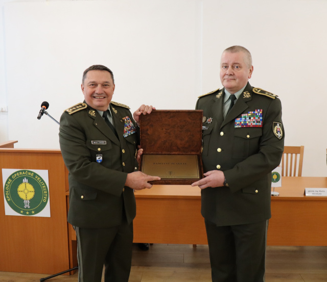 Zmena veliteľa Spoločného operačného veliteľstva