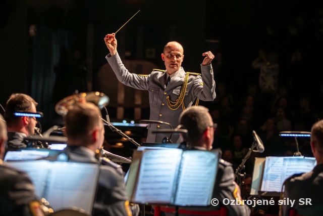 Koncert vojenskej hudby v posádke Trenčín