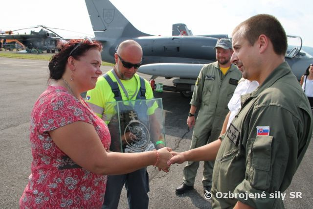 Nečakané prekvapenie príslušníkov 1. Taktickej letky počas prvého dňa SIAF 2017