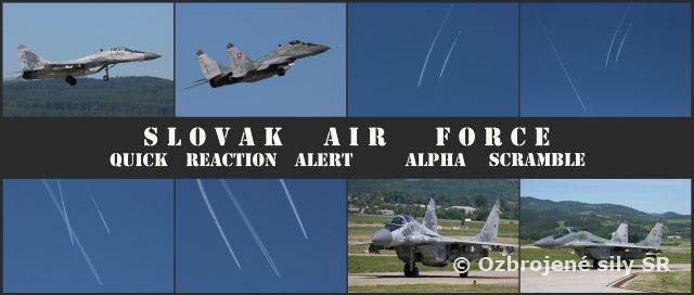 Nemecké lietadlo stratilo nad územím Slovenska spojenie, stíhacie lietadlá MiG-29 ho sprevádzali až do Českej republiky