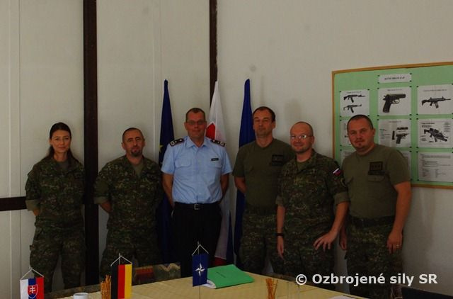 Pridelenec Nemecka navštívil Stredisko CIMIC a PSYOPS