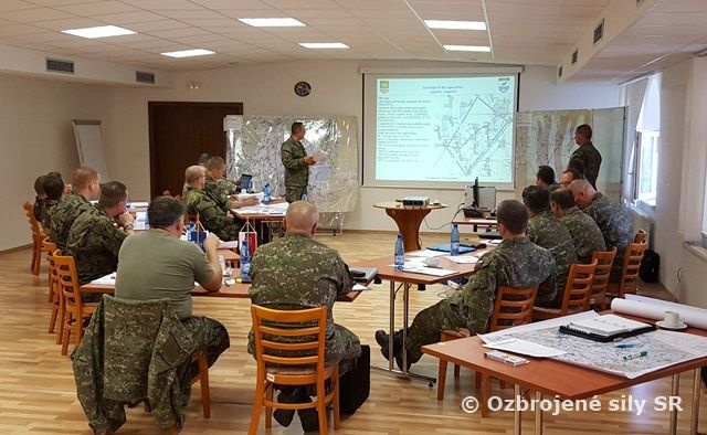 Veliteľská konferencia k cvičeniu „SLOVAK SHIELD 2016“