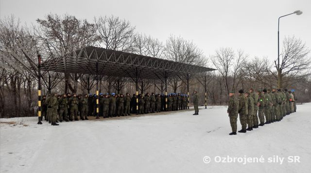Taktické cvičenie marcovej rotácie do vojenskej operácie UNFICYP 