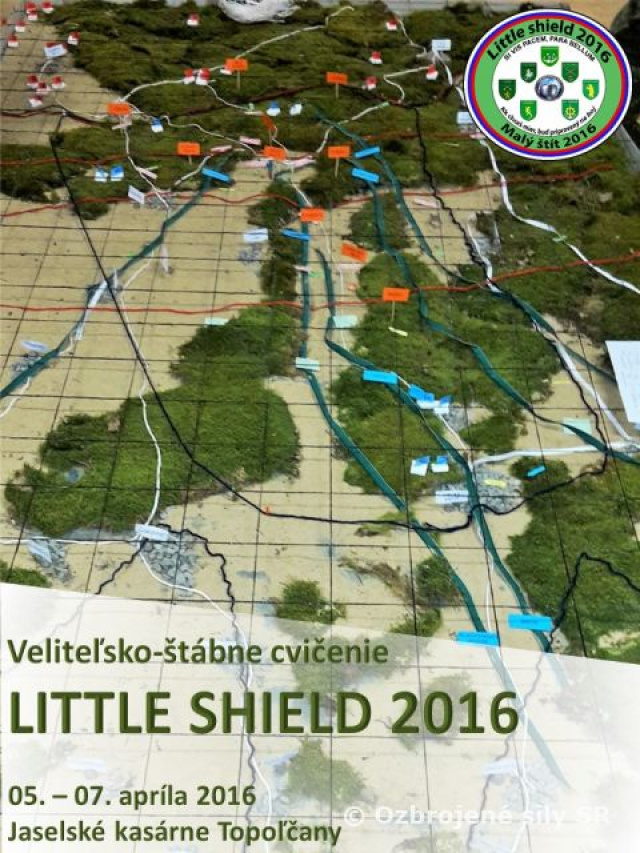 Veliteľsko-štábne cvičenie k LITTLE SHIELD 2016