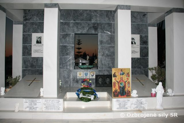 Protestný spomienkový akt v priestore zodpovednosti Sektoru 4 UNFICYP 