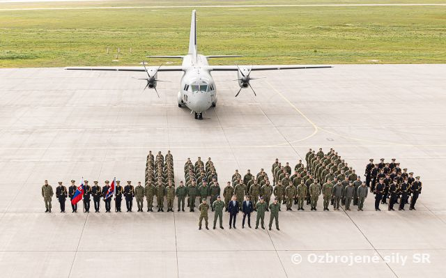 Návšteva prezidenta Slovenskej republiky na letisku Kuchyňa
