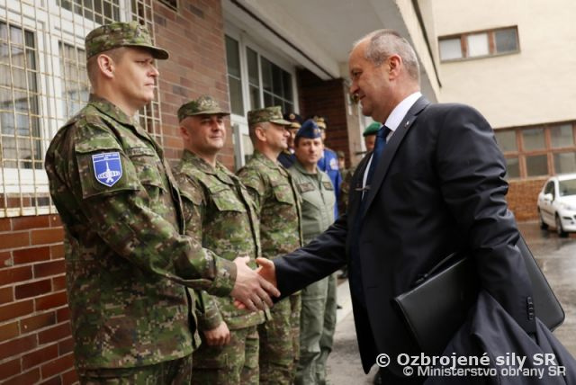 Hlavný veliteľ ozbrojených síl navštívil nitriansku brigádu